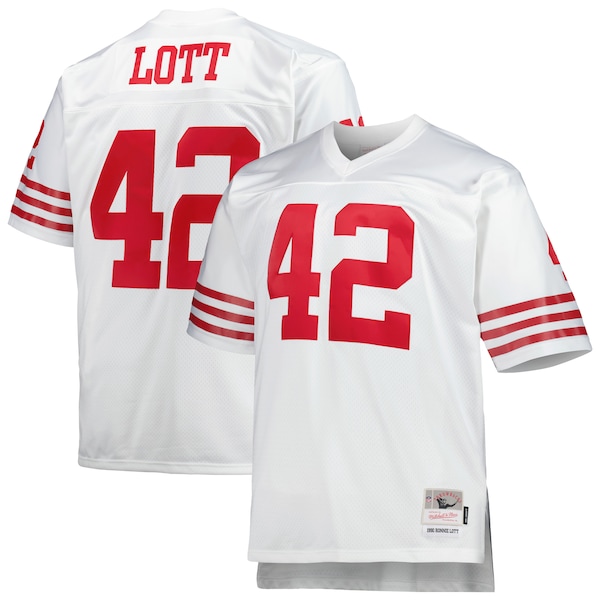 Ronnie Lott San Francisco 49ers Big & Tall 1990 Retired Player Replica Jersey - White