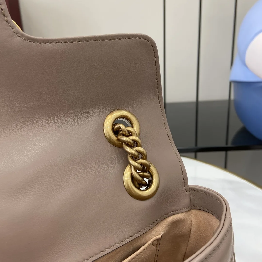 Gucci GG Supreme Canvas Marmont Crossbody Bag product photo from LabelPicks
