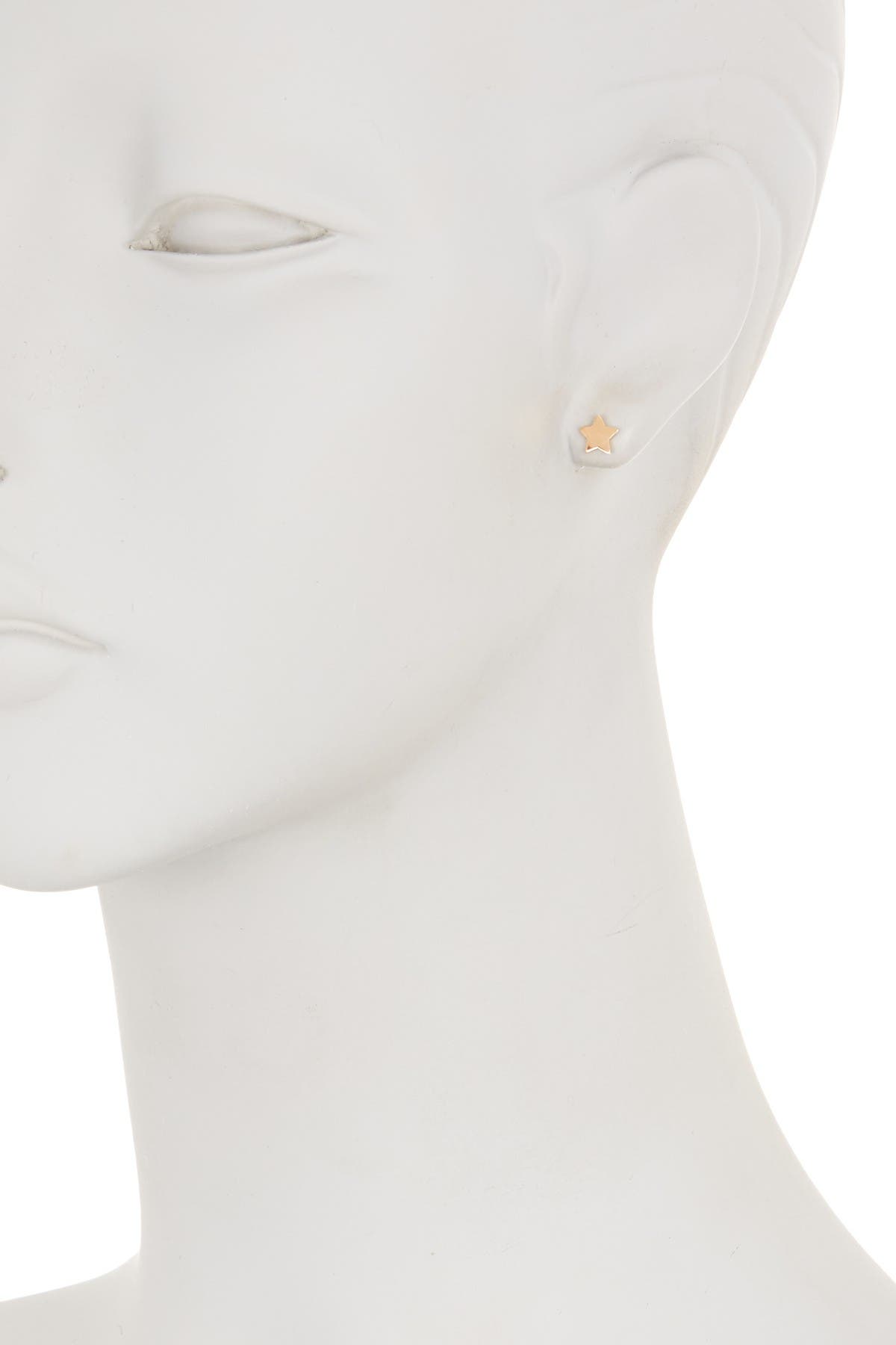 KARAT RUSH 14K Yellow Gold Star Earrings