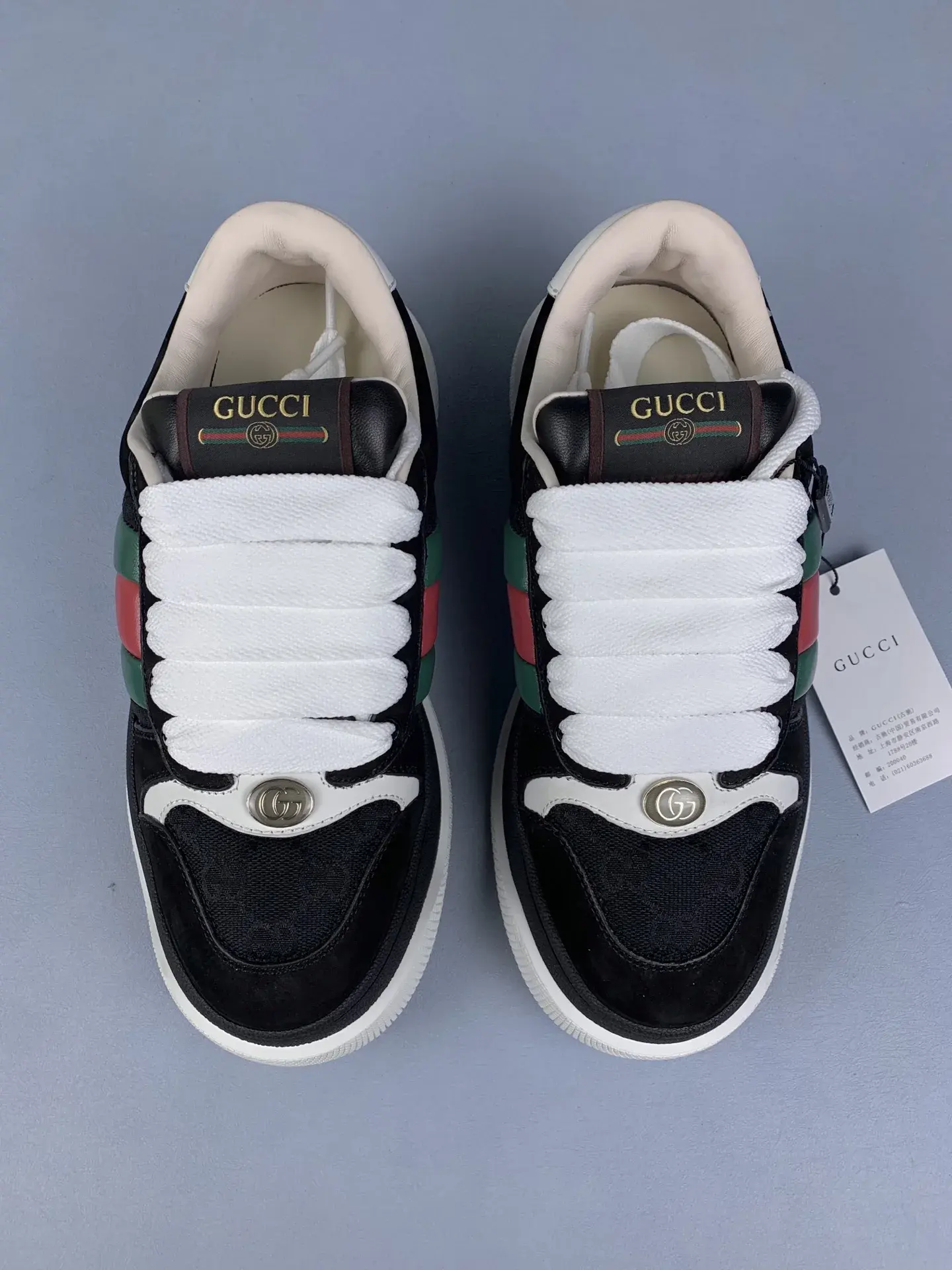 Gucci Screener sneaker product photo from LabelPicks