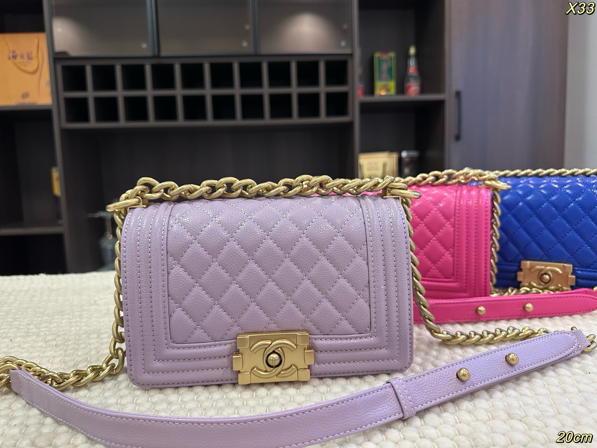 CHANEL single shoulder crossbody bag