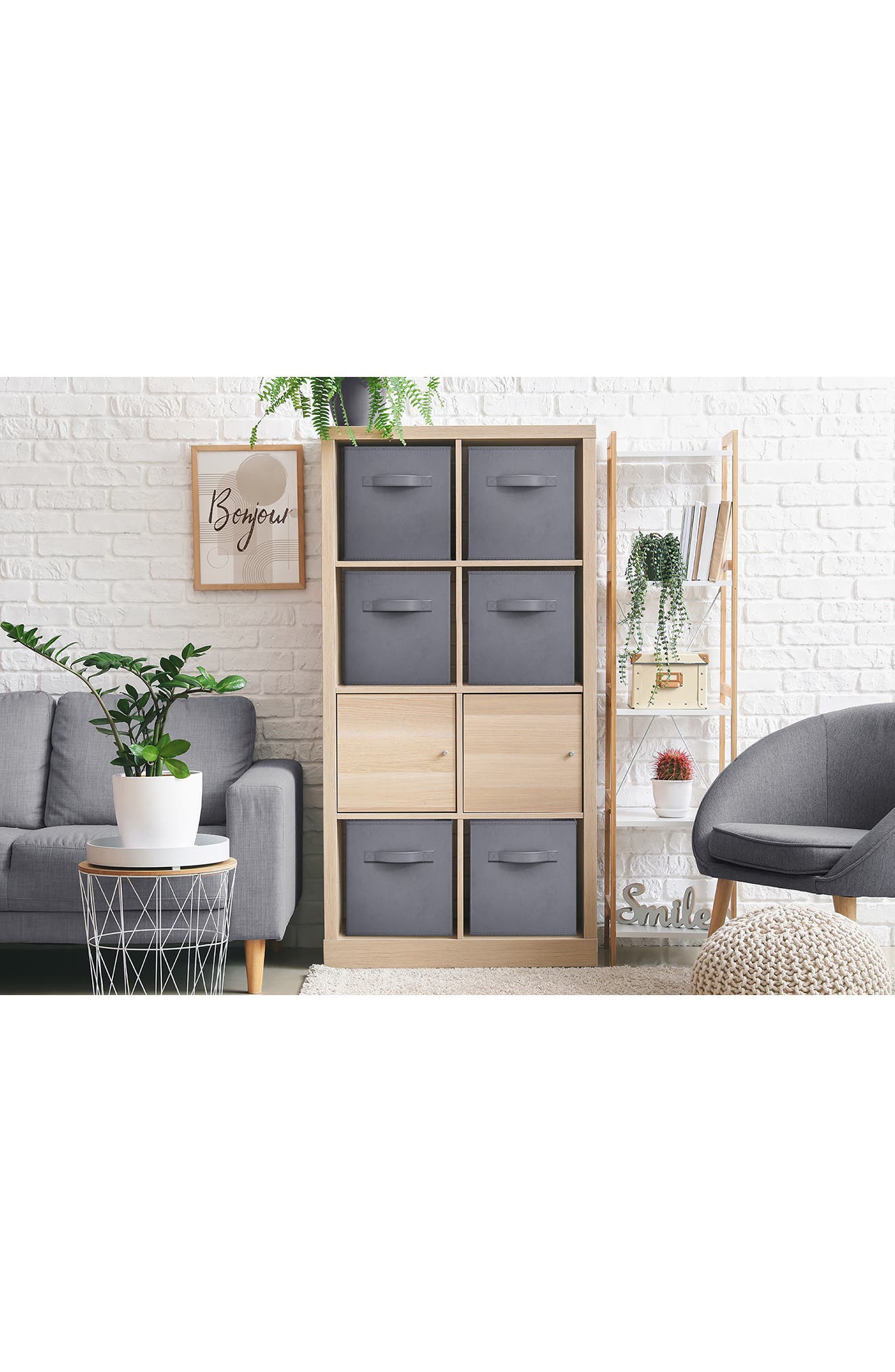 SORBUS 6-Pack Collapsible Storage Cube