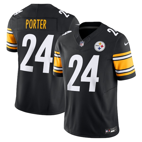 Joey Porter Jr. Pittsburgh Steelers Nike Vapor F.U.S.E. Limited Jersey - Black/White
