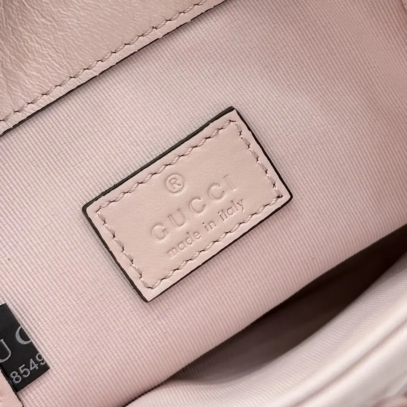 Gucci Marmont Pink GG Supreme Canvas Bucket Bag product photo from LabelPicks