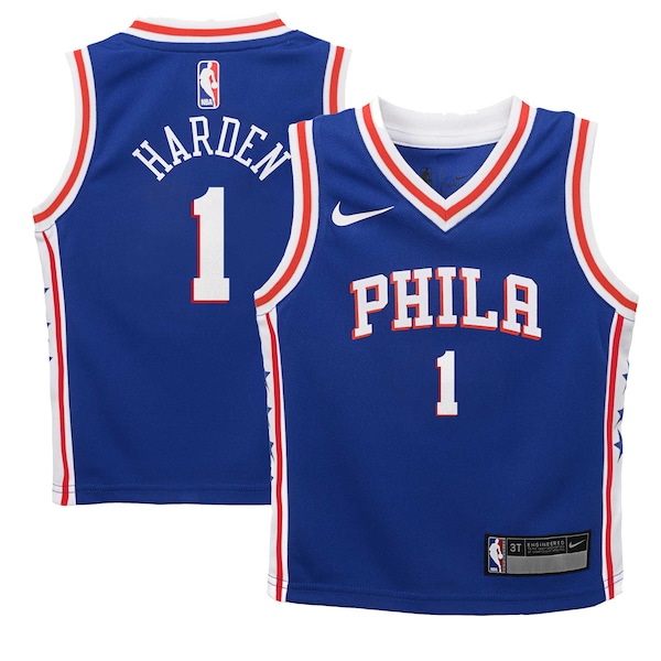 James Harden Philadelphia 76ers Nike Preschool Swingman Player Jersey - Icon Edition - Royal