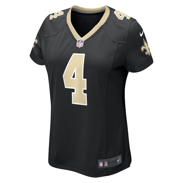 Derek Carr New Orleans Saints Nike Women's Game Jersey - Black