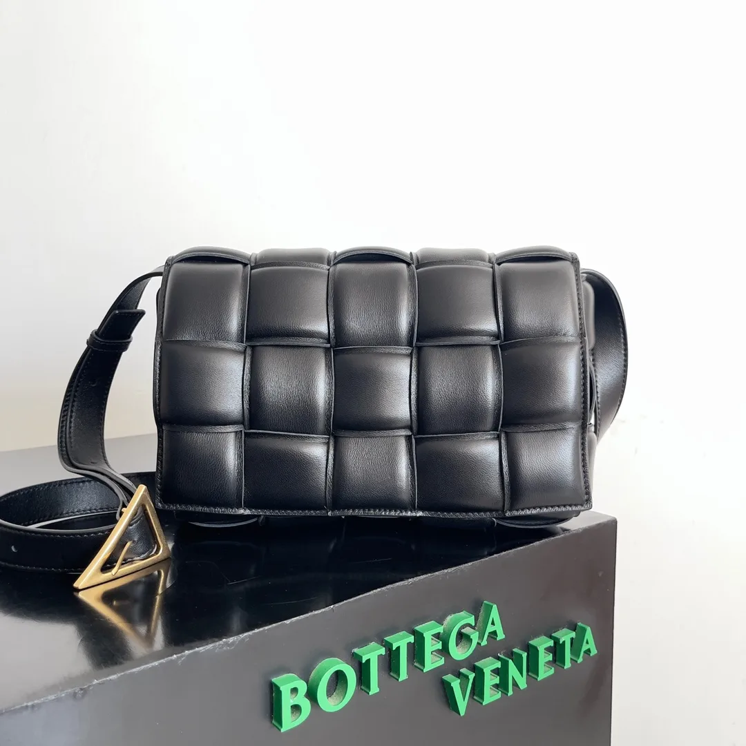 Bottega Veneta Green Cassette Intrecciato Woven Leather Shoulder Bag product photo from LabelPicks