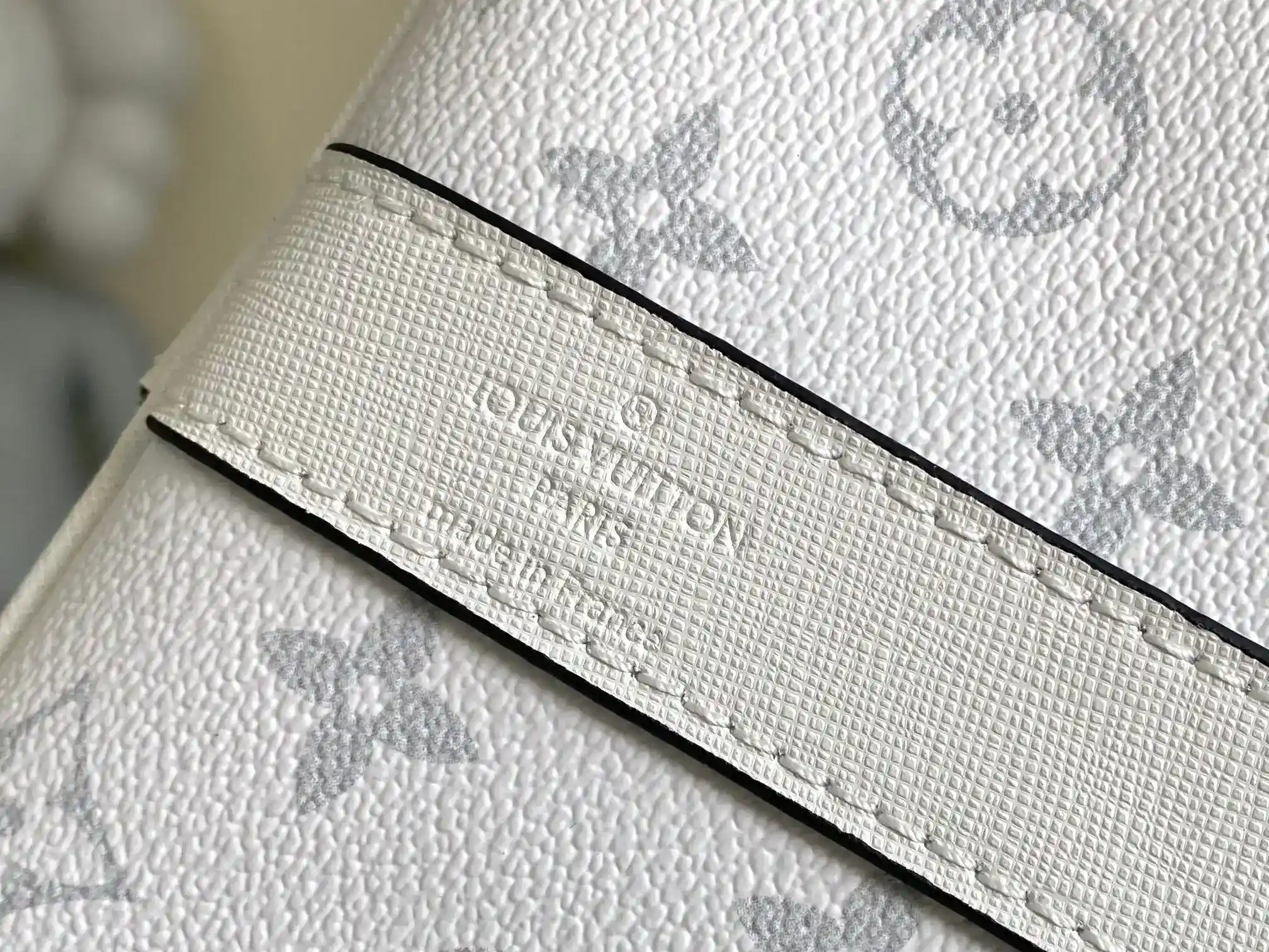 Louis Vuitton Keepall White Canvas and Leather Tote Bag product photo from LabelPicks