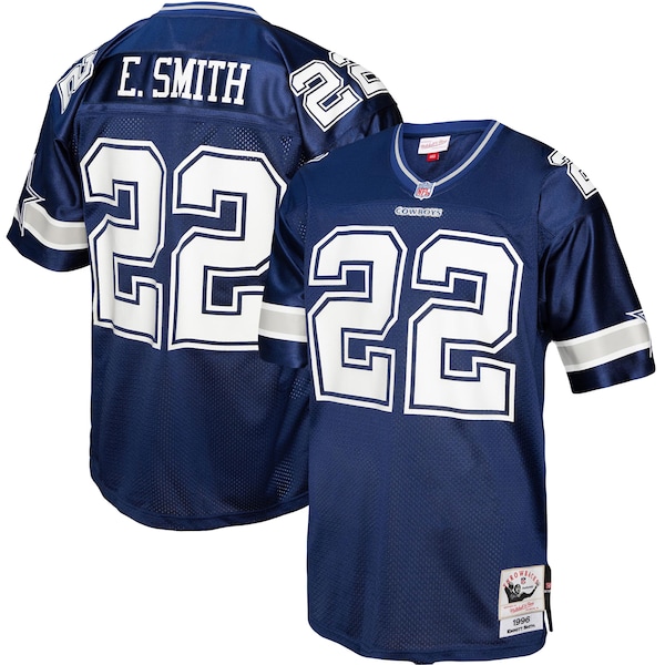 Emmitt Smith Dallas Cowboys Legacy Replica Jersey - Navy/White