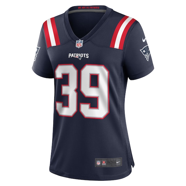 Jamycal Hasty New England Patriots Nike Women's Team Game Jersey -  Navy