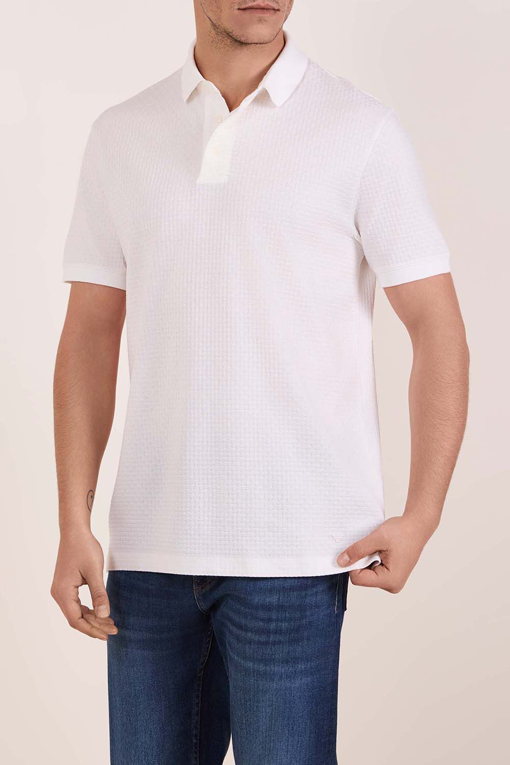 EMPORIO ARMANI חולצת פולו ופל