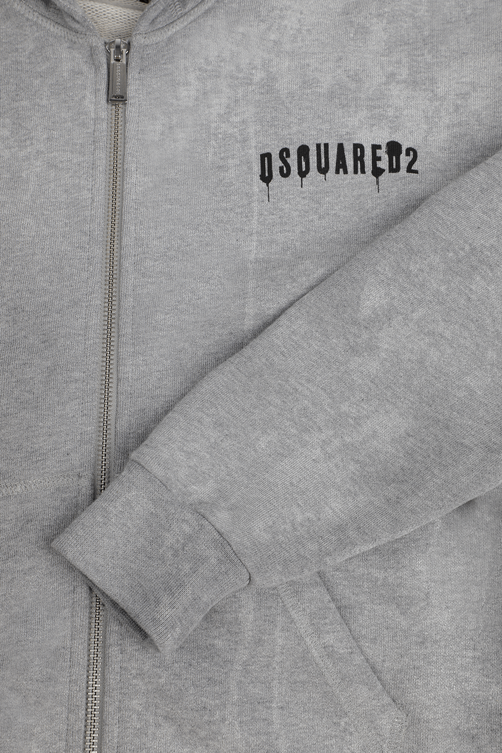DSQUARED2 KIDS סווטשירט קפוצ'ון עם רוכסן - גילאי 4-16