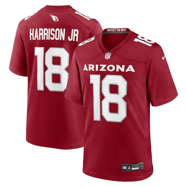 Marvin Harrison Jr. Arizona Cardinals Nike  Player Game Jersey - Cardinal
