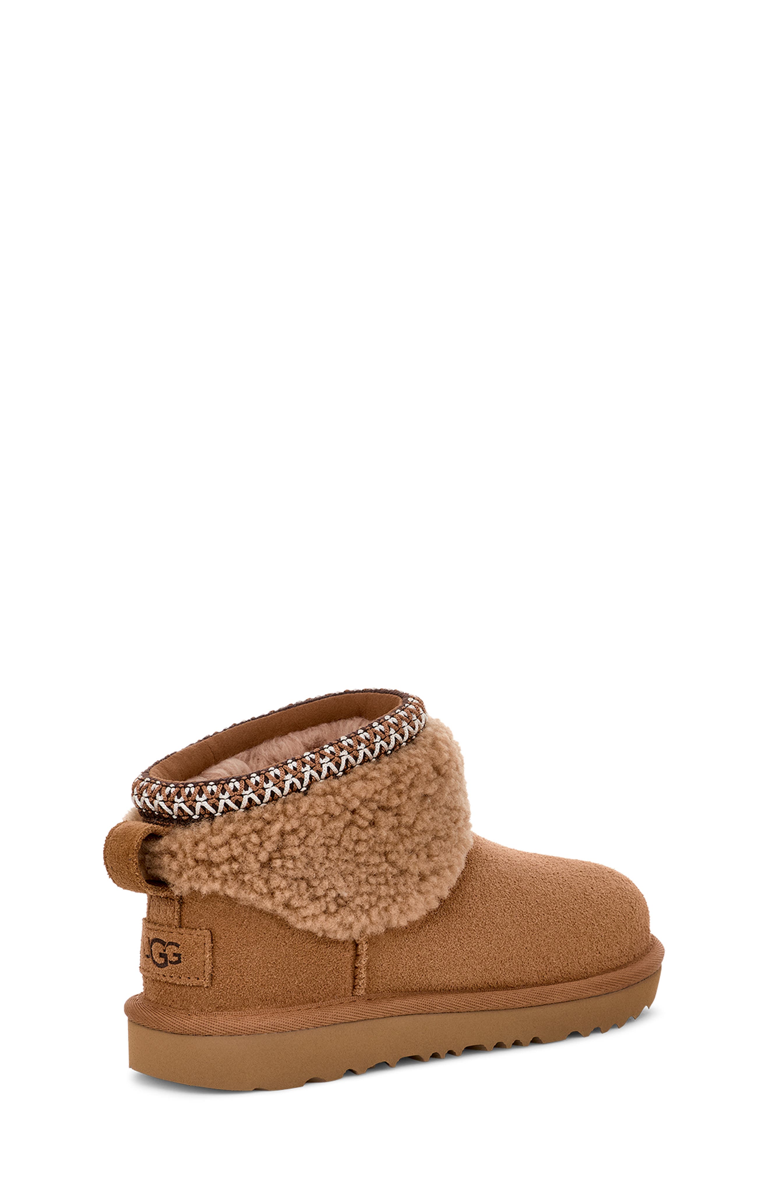 UGG® Kids' Classic Ultra Mini Max Curly Shearling Boot