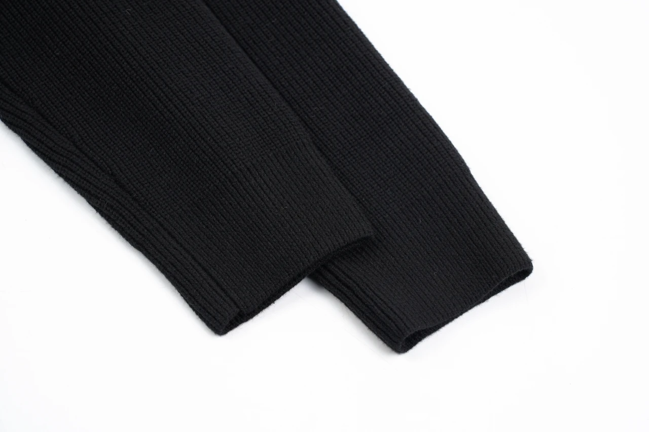 Louis Vuitton Black Embroidered Knit Cardigan product photo from LabelPicks