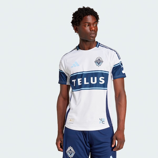 Vancouver Whitecaps FC adidas 2025 The Peak Authentic Jersey - White