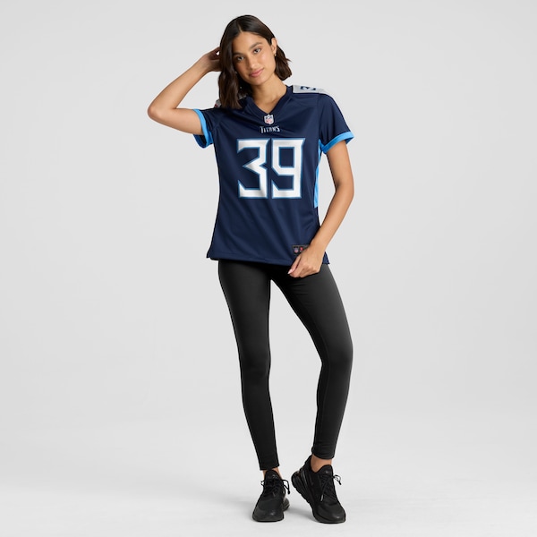 Darrell Baker Jr Tennessee Titans Nike Women's  Game Jersey -  Navy
