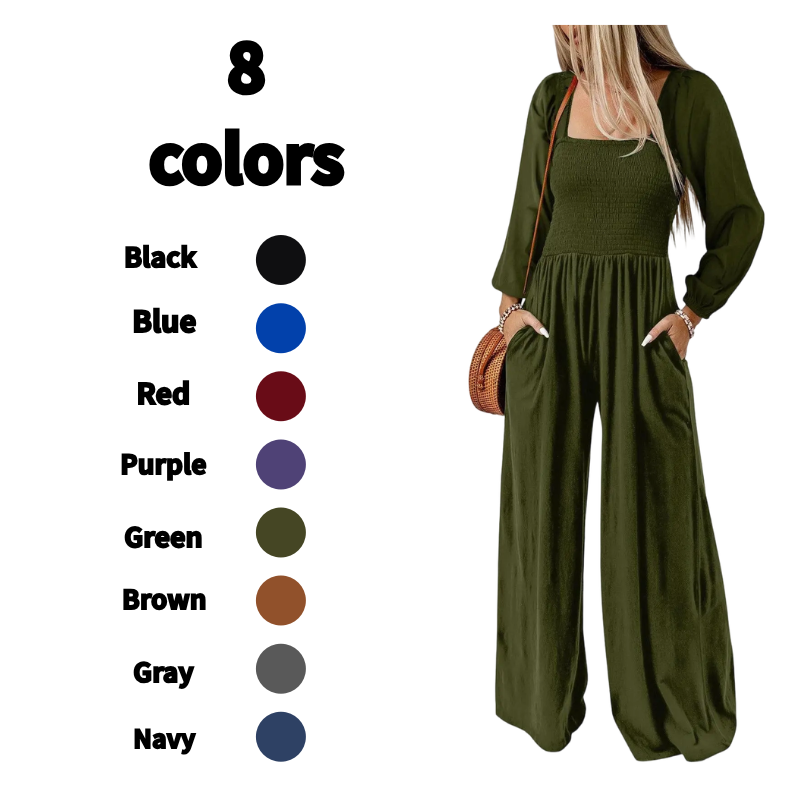 Women's Loose Overalls Jumpsuit