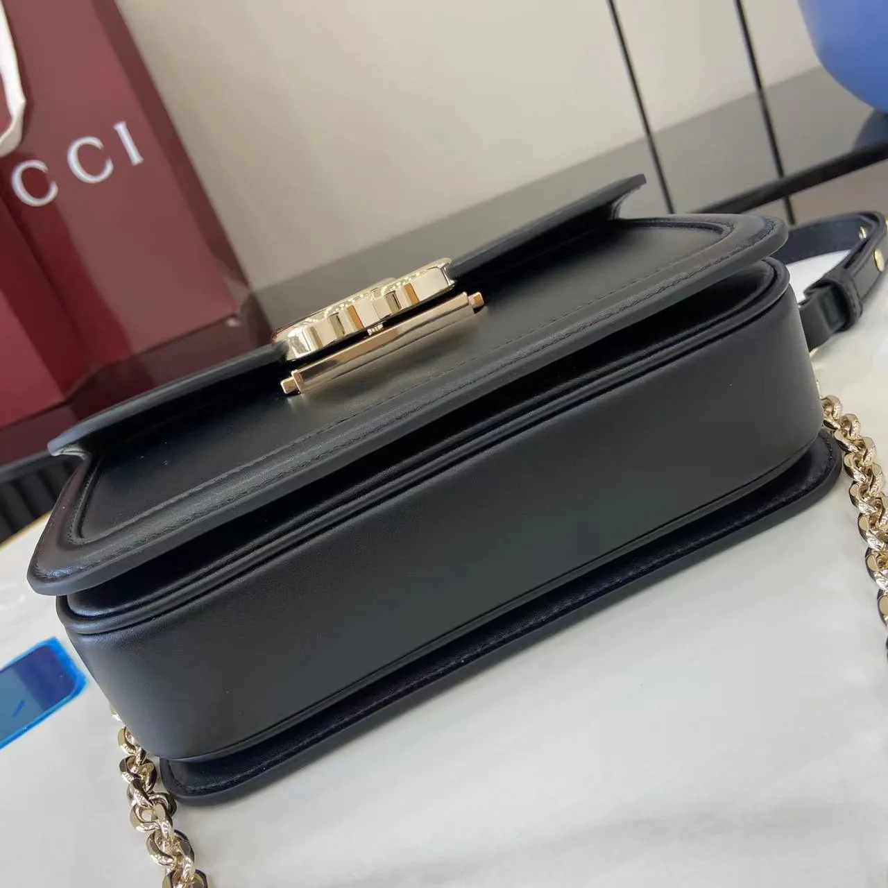 Gucci Smooth Leather Crossbody Bag product photo from LabelPicks