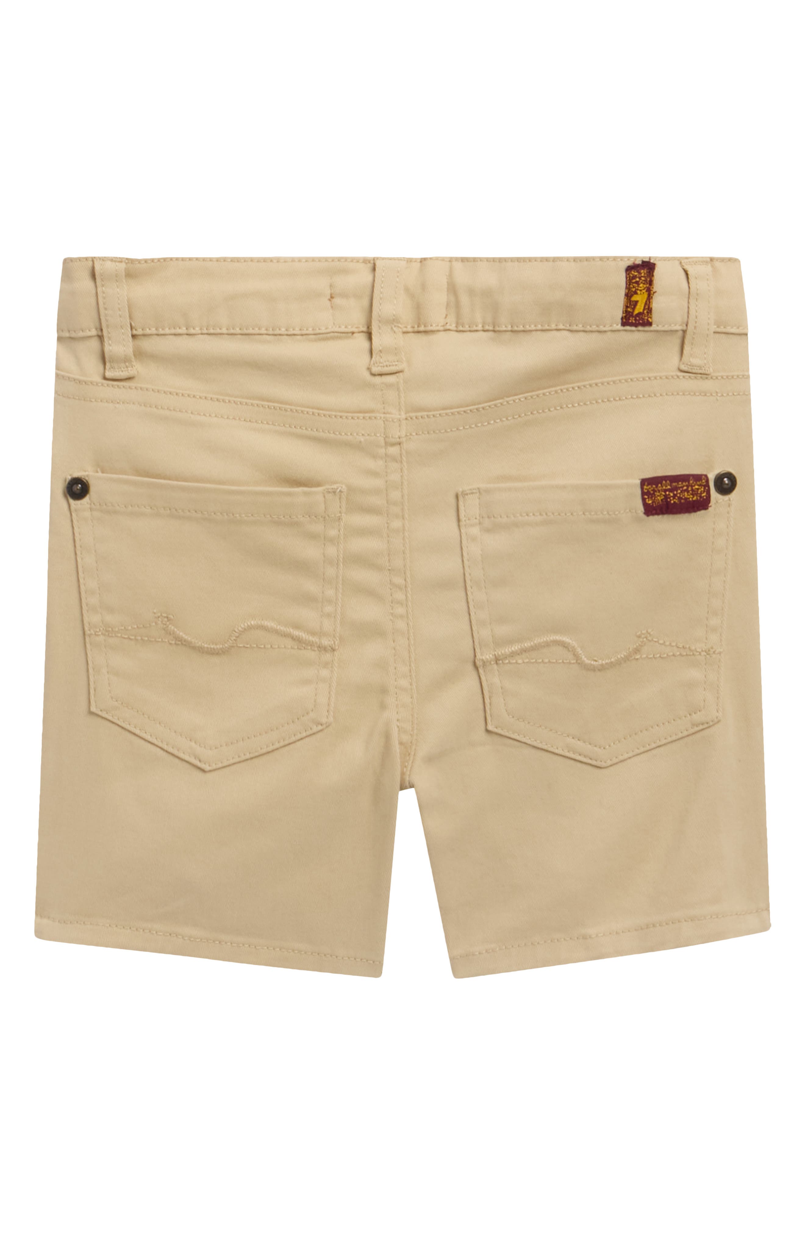 7 For All Mankind Kids' Coordinated Waffle Polo & Shorts Set