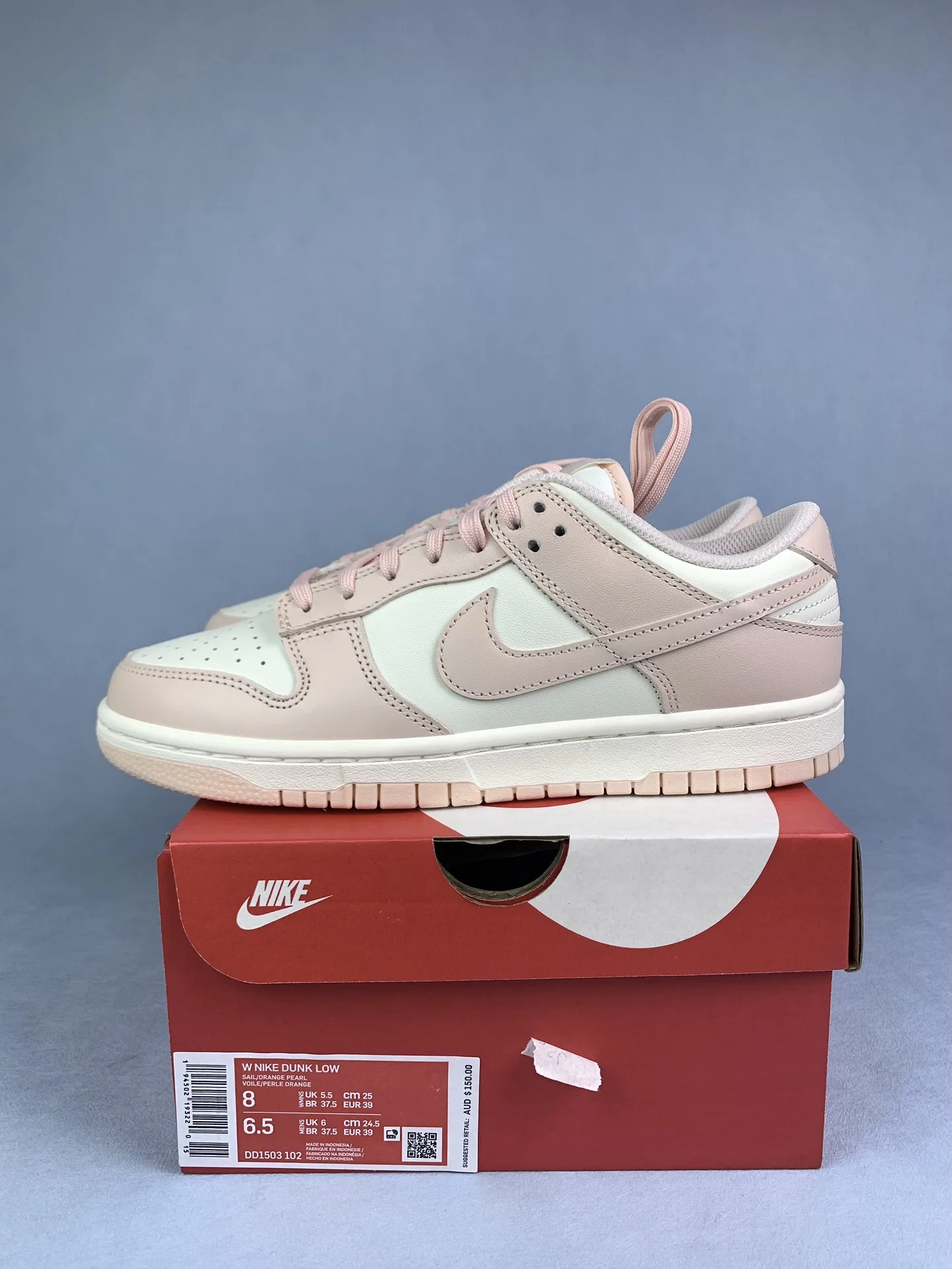 Nike Dunk Low 'Orange Pearl' Shoes product photo from LabelPicks