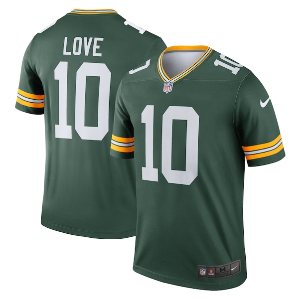 Jordan Love Green Bay Packers Nike  Legend Player Performance Top - Green/Navy