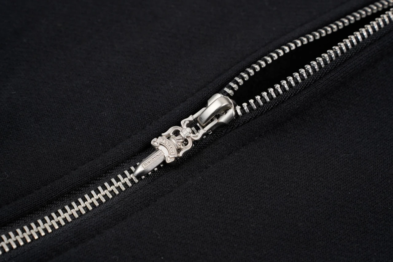 Chrome Hearts Black Deadly Doll Graphic Zip Hoodie product photo from LabelPicks