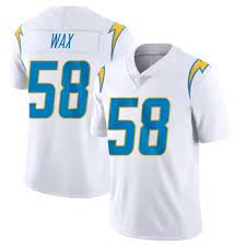 Marlowe Wax Los Angeles Chargers Nike Team Game Jersey -  White