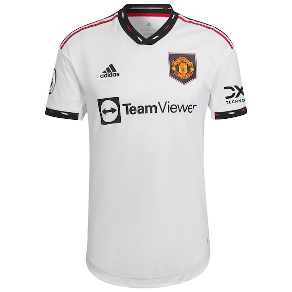 Lisandro Martínez Manchester United adidas 2022/23 Away Authentic Player Jersey - White