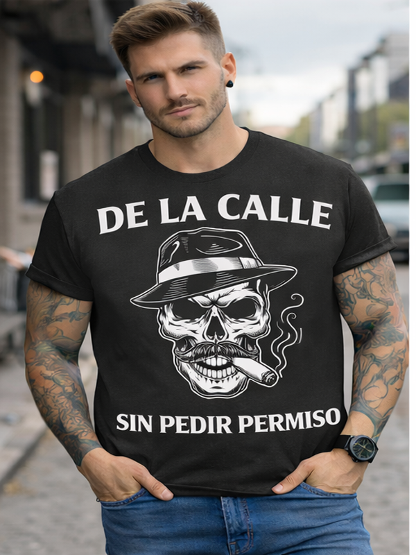 Remera “De la Calle” – Calle y Calavera