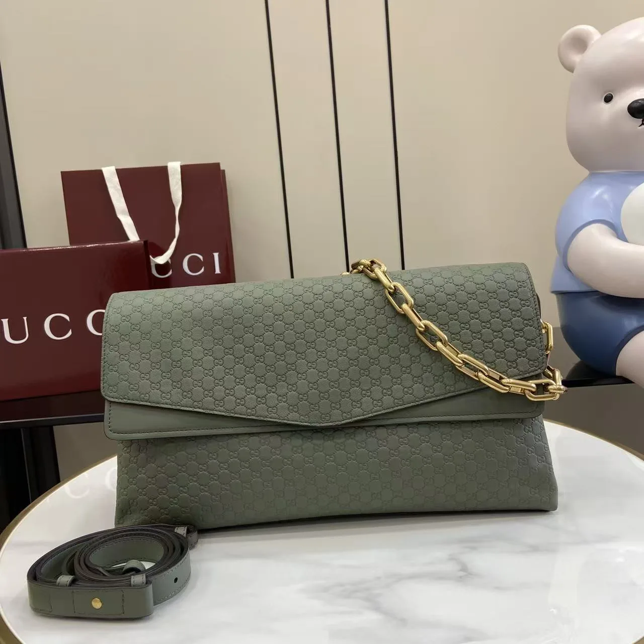 Gucci GG Supreme Canvas Shoulder Bag product photo from LabelPicks