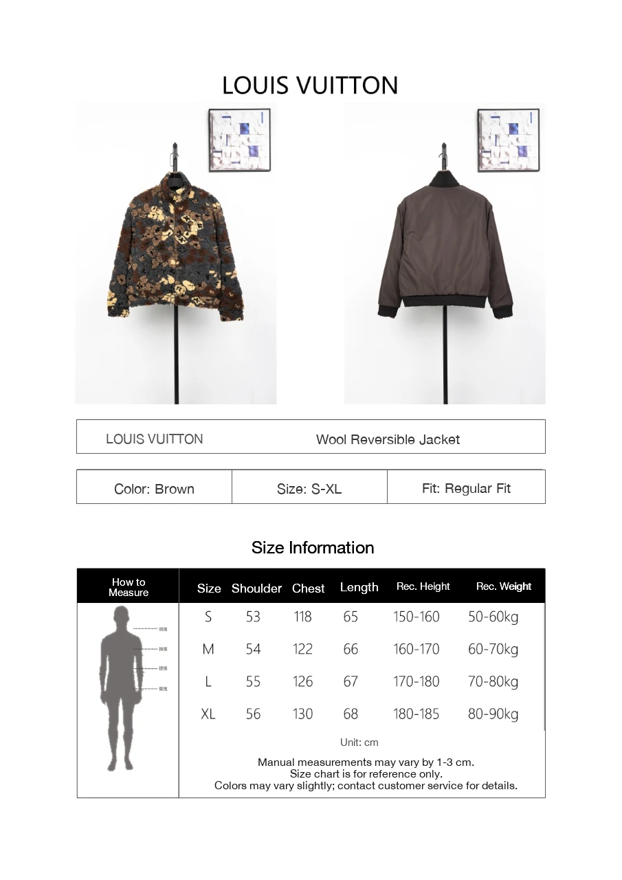 Louis Vuitton Dark Monogram Teddy Reversible Jacket product photo from LabelPicks