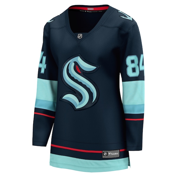 Kaapo Kakko Seattle Kraken  Women's Home Breakaway Player Jersey - Deep Sea Blue