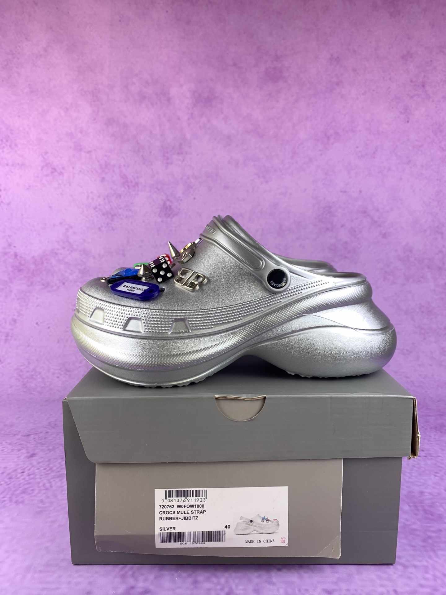 Balenciaga Crocs™ Mule Jibbitz™