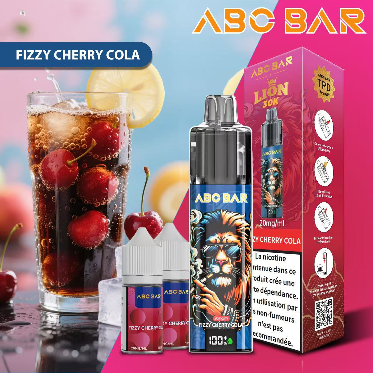 ABC Bar 30K Disposable Vape (2%, 30000 Puffs)