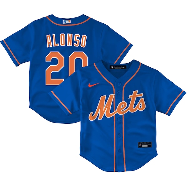 Pete Alonso New York Mets Nike Toddler Alternate Replica Player Jersey - Royal/White