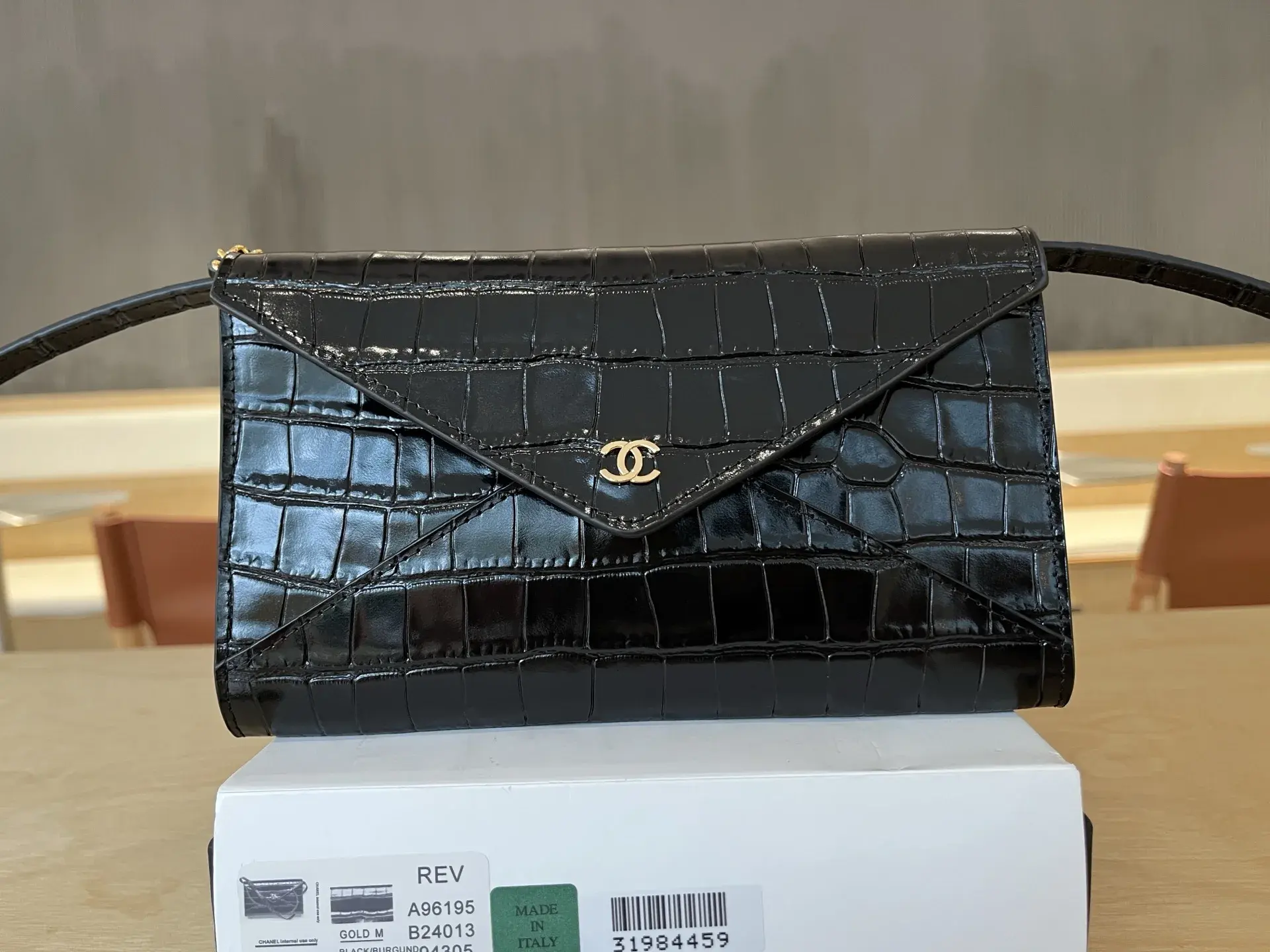 Chanel Gold Calfskin Top Handle Bag product photo from LabelPicks