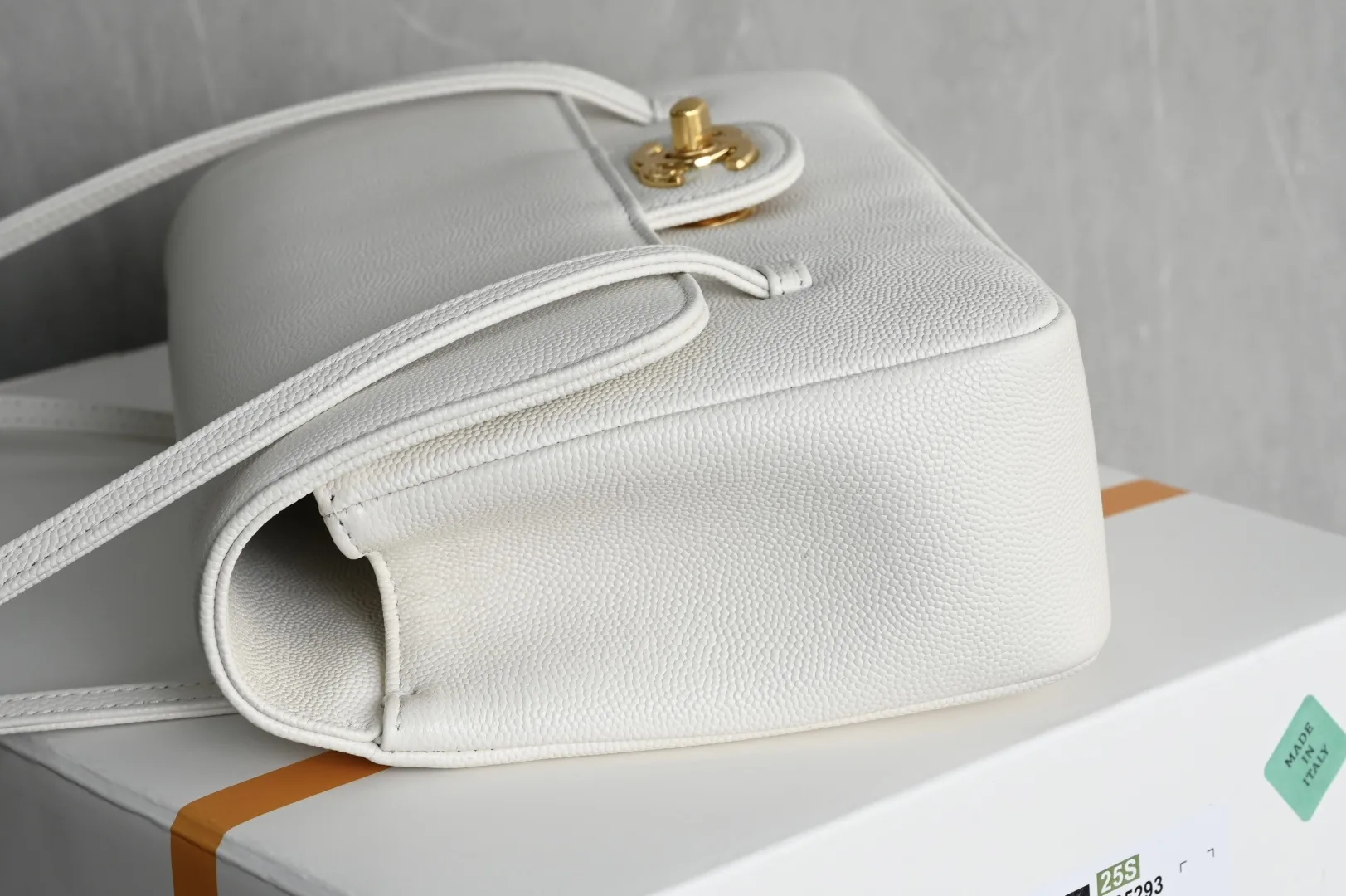 Chanel White Calfskin Shoulder Bag product photo from LabelPicks