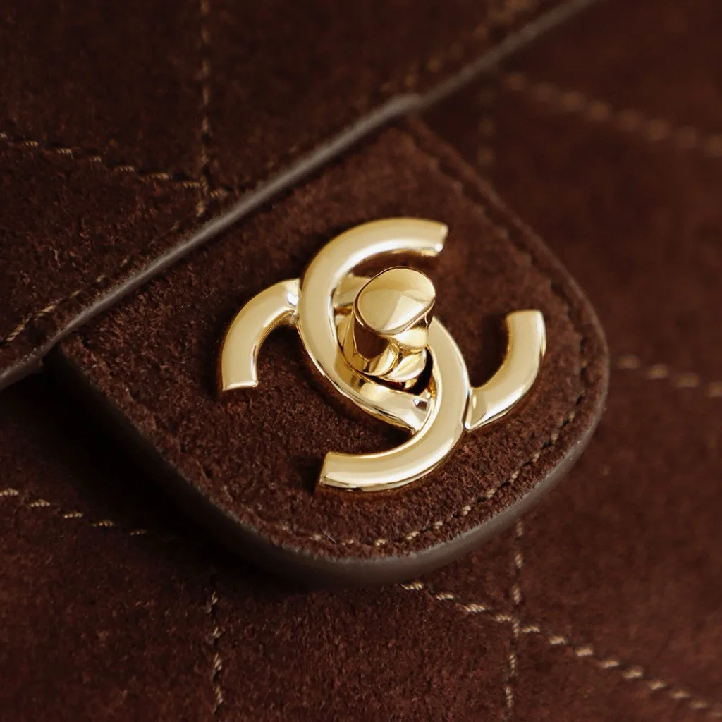 Chanel Brown Classic Flap Quilted Leather Shoulder Bag product photo from LabelPicks