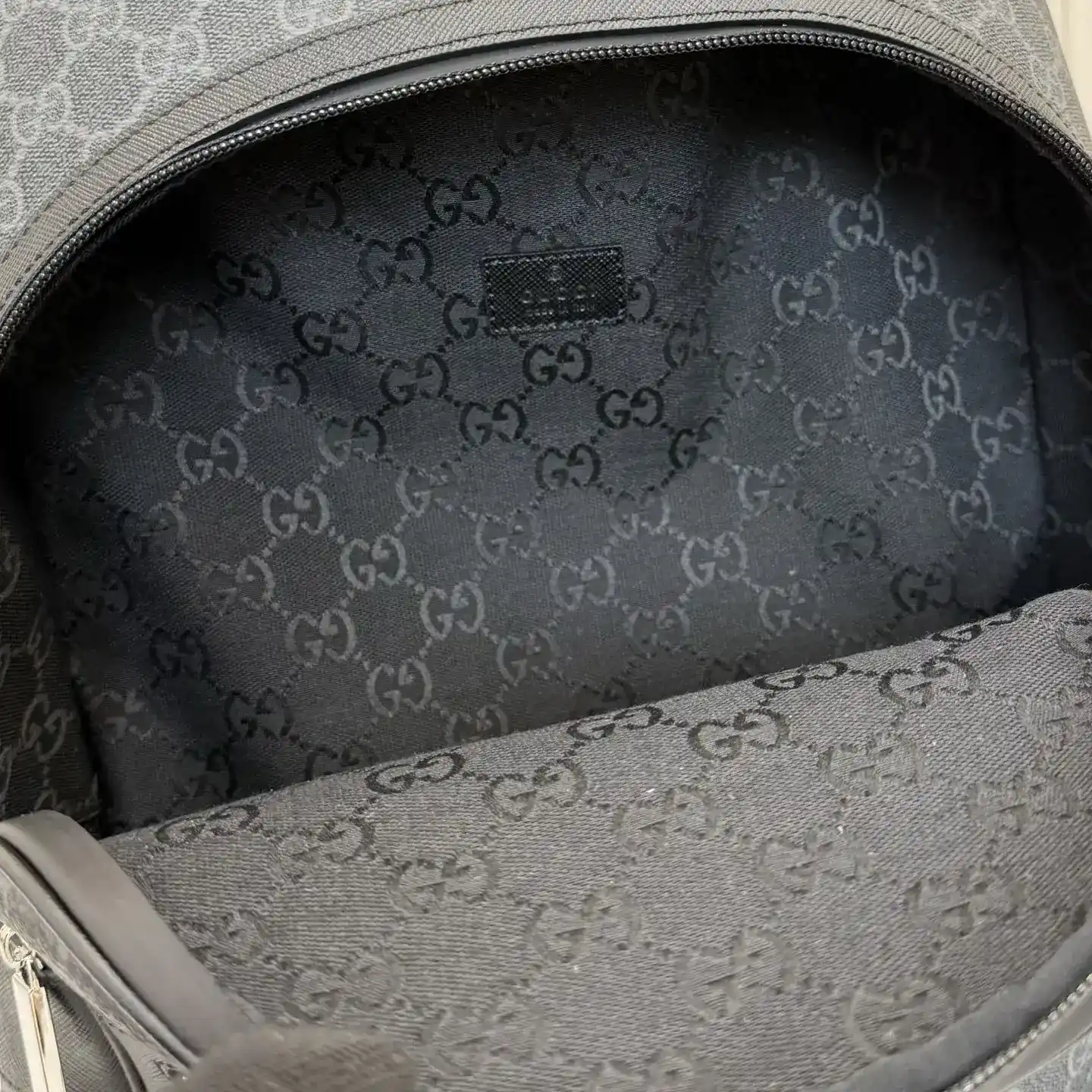 Gucci Black Nylon Backpack product photo from LabelPicks