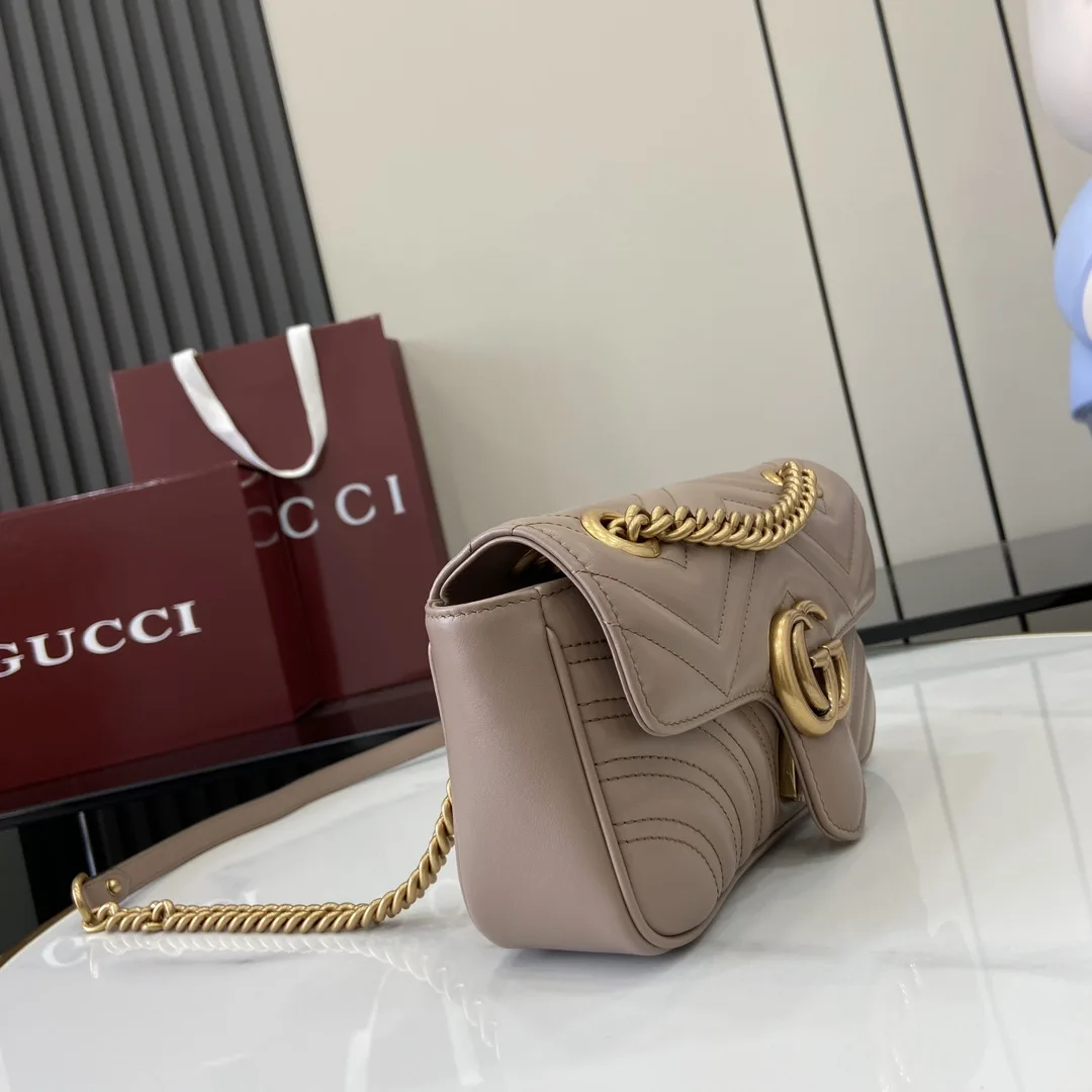 Gucci GG Supreme Canvas Marmont Crossbody Bag product photo from LabelPicks