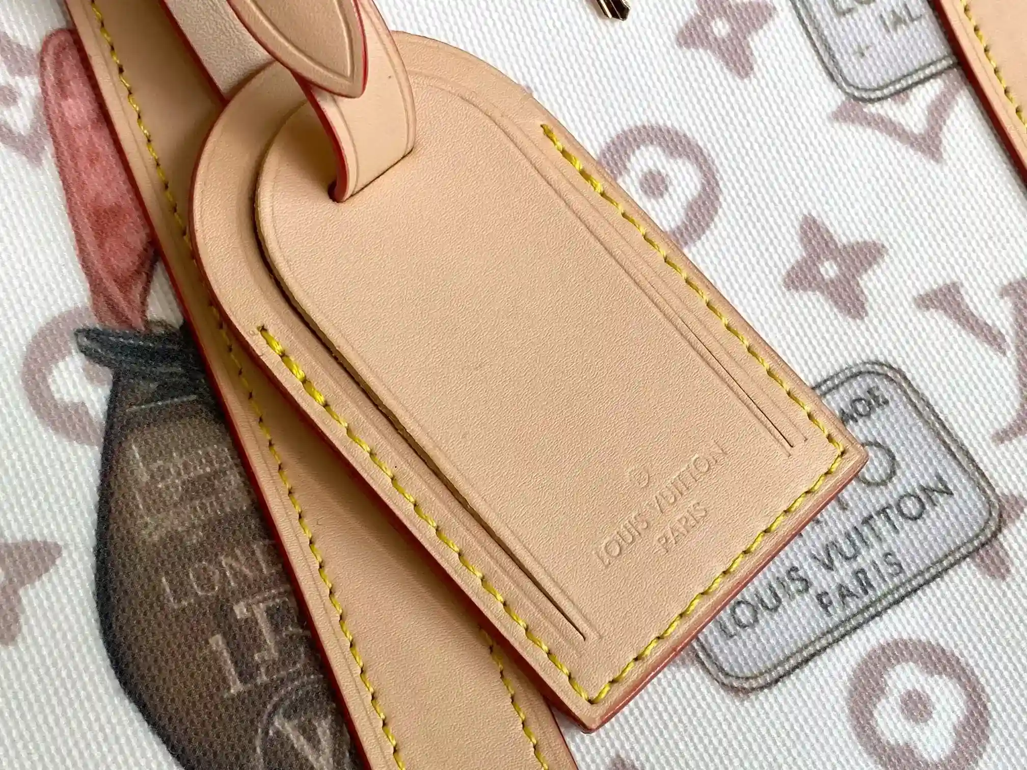 Louis Vuitton Keepall Canvas and Leather Tote Bag product photo from LabelPicks