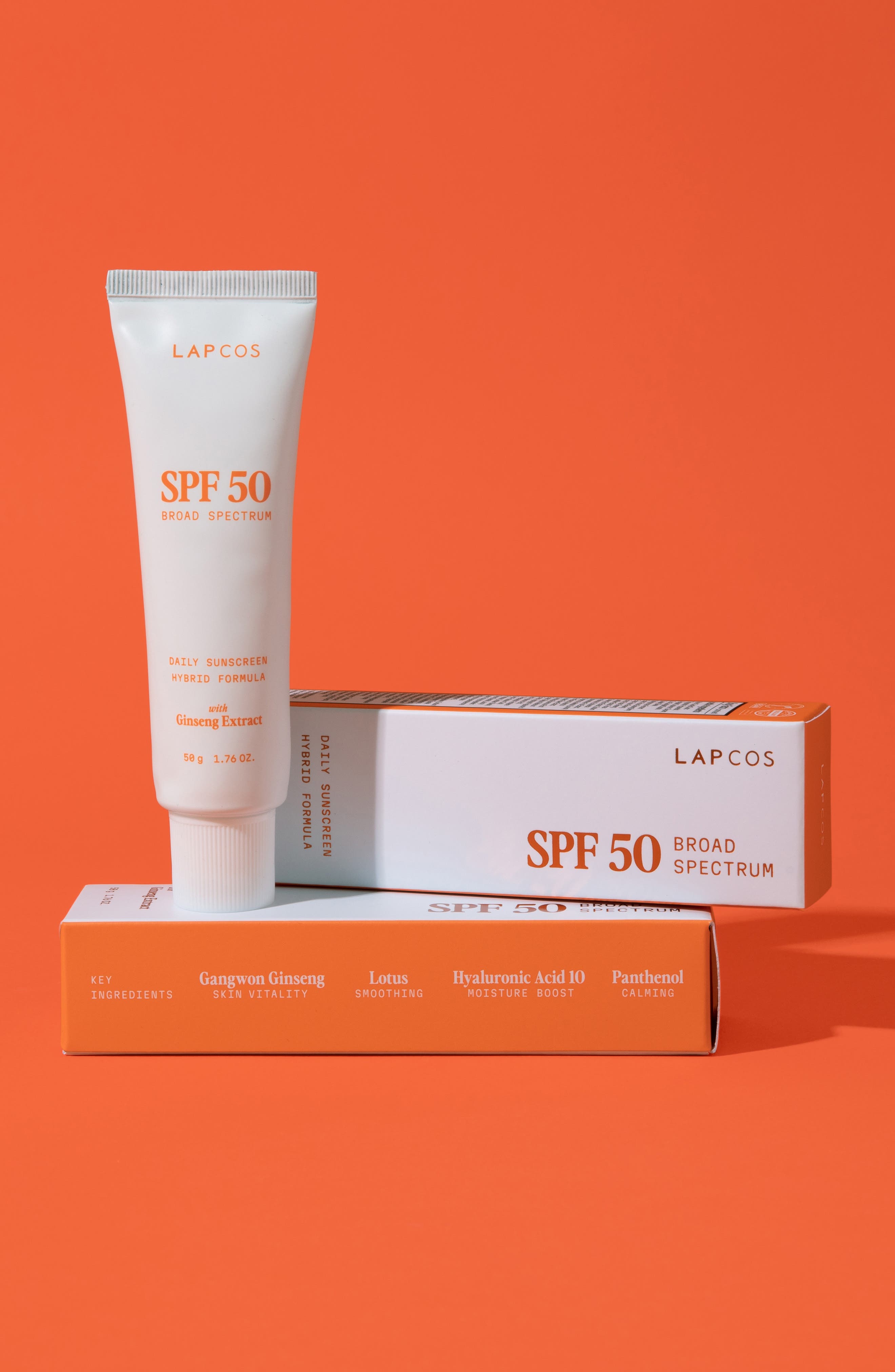 LAPCOS Daily Sunscreen SPF 50 Hybrid Formula