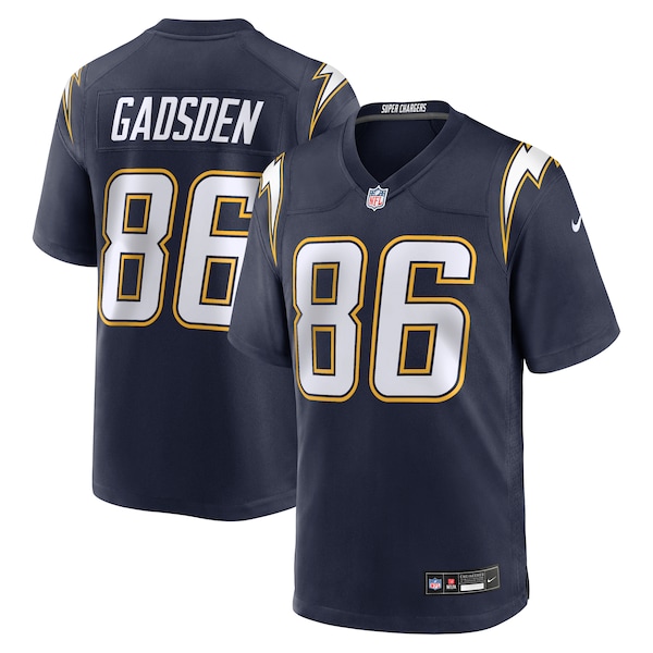 Oronde Gadsden Los Angeles Chargers Nike Alternate 2 Super Chargers Game Jersey -  Navy/Powder Blue/Gold