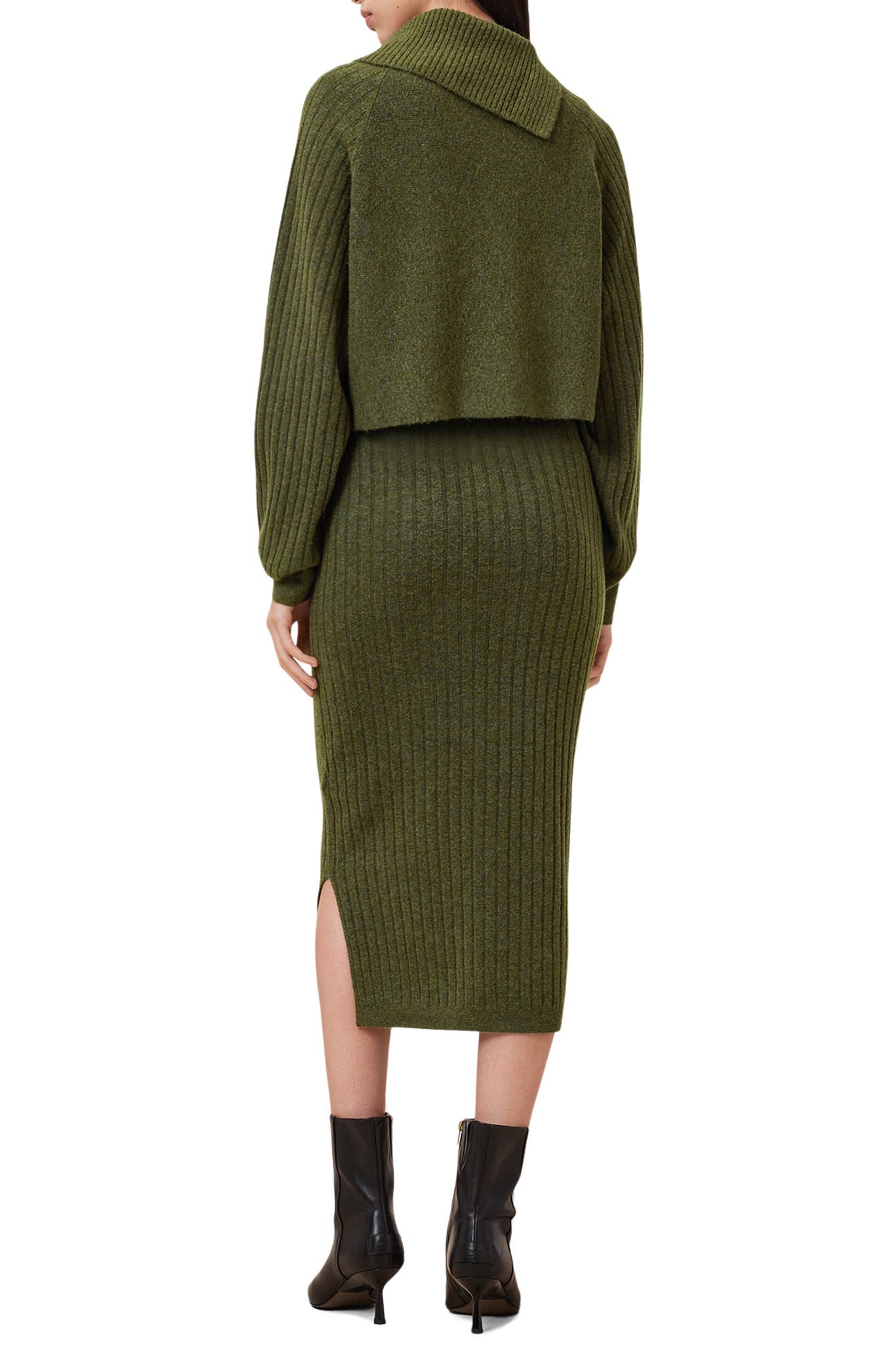 AllSaints Margetta Long Sleeve Sweater & Dress Set