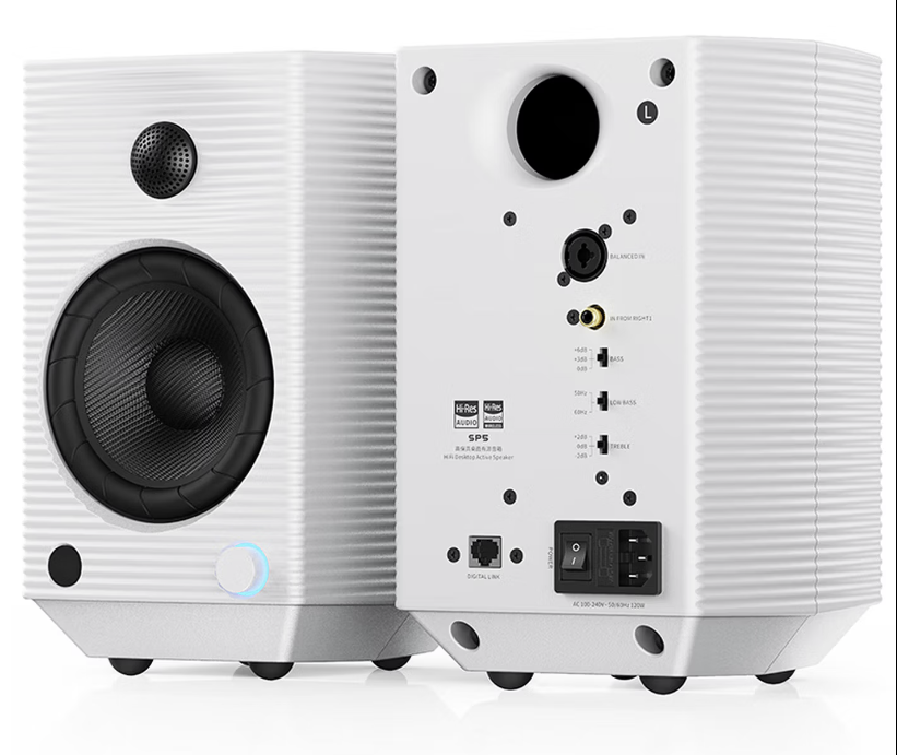 FiiO SP5 High-Fidelity Portable Desktop Speaker with Powerful Bass and Bluetooth 5.25'' - GreshamTech