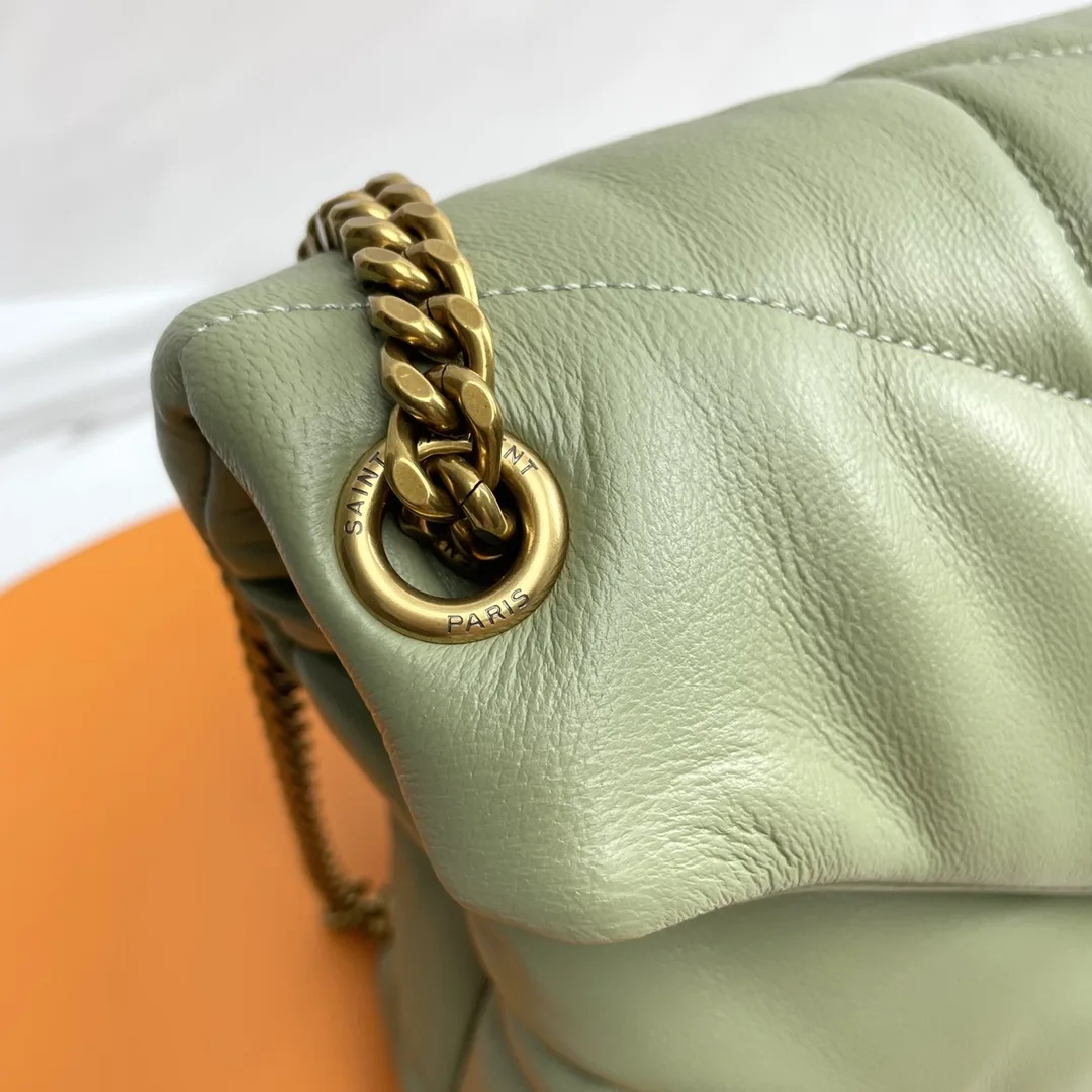 Saint Laurent Silver Loulou Quilted Leather Shoulder Bag product photo from LabelPicks