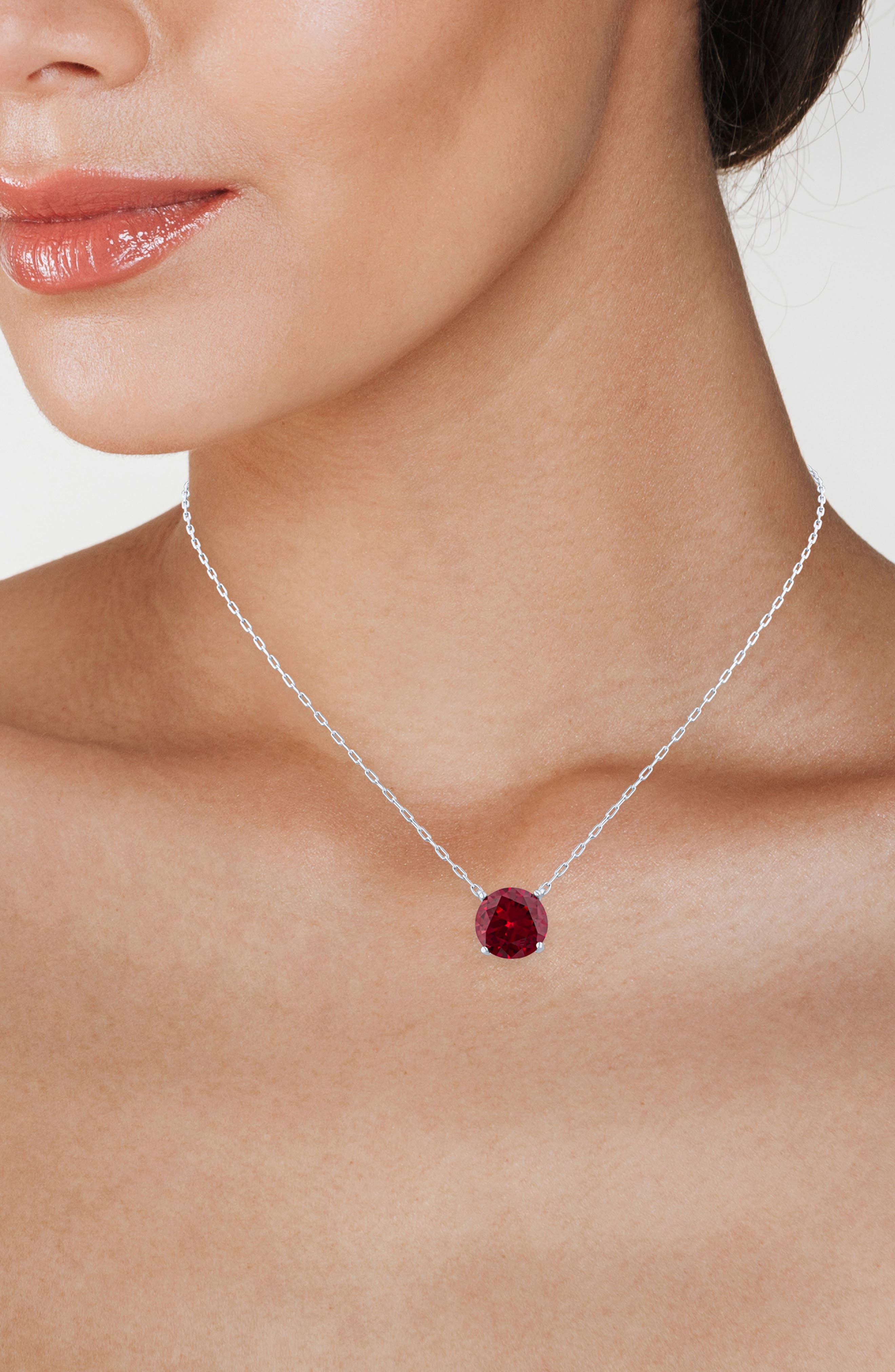 CZ by Kenneth Jay Lane Timeless CZ Pendant Necklace