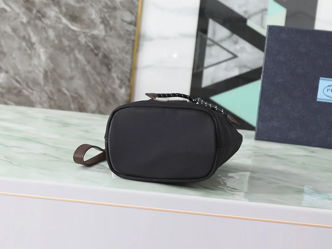 Prada Black Nylon Bucket Bag product photo from LabelPicks