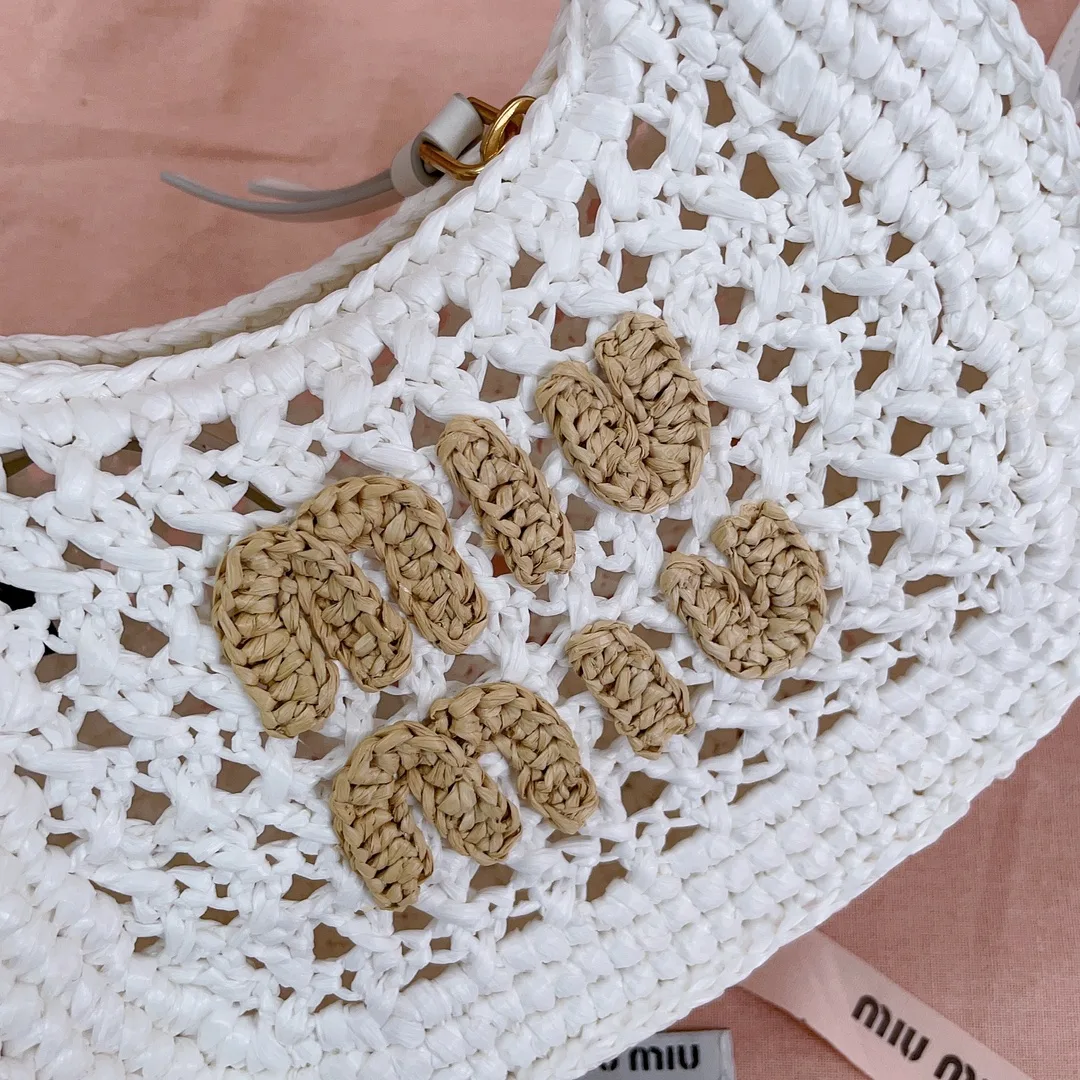 Miu Miu Woven Leather Hobo Bag product photo from LabelPicks